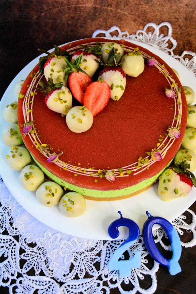 No-bake pistachio cheesecake recipe